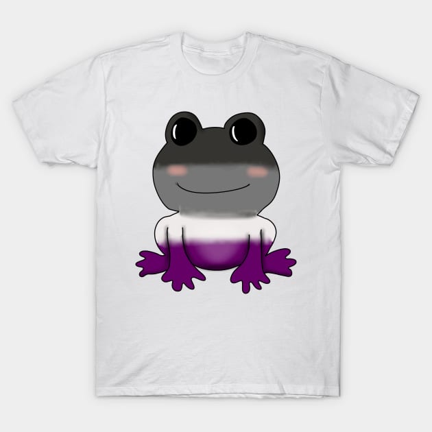 Asexual Frog T-Shirt by Becky-Marie